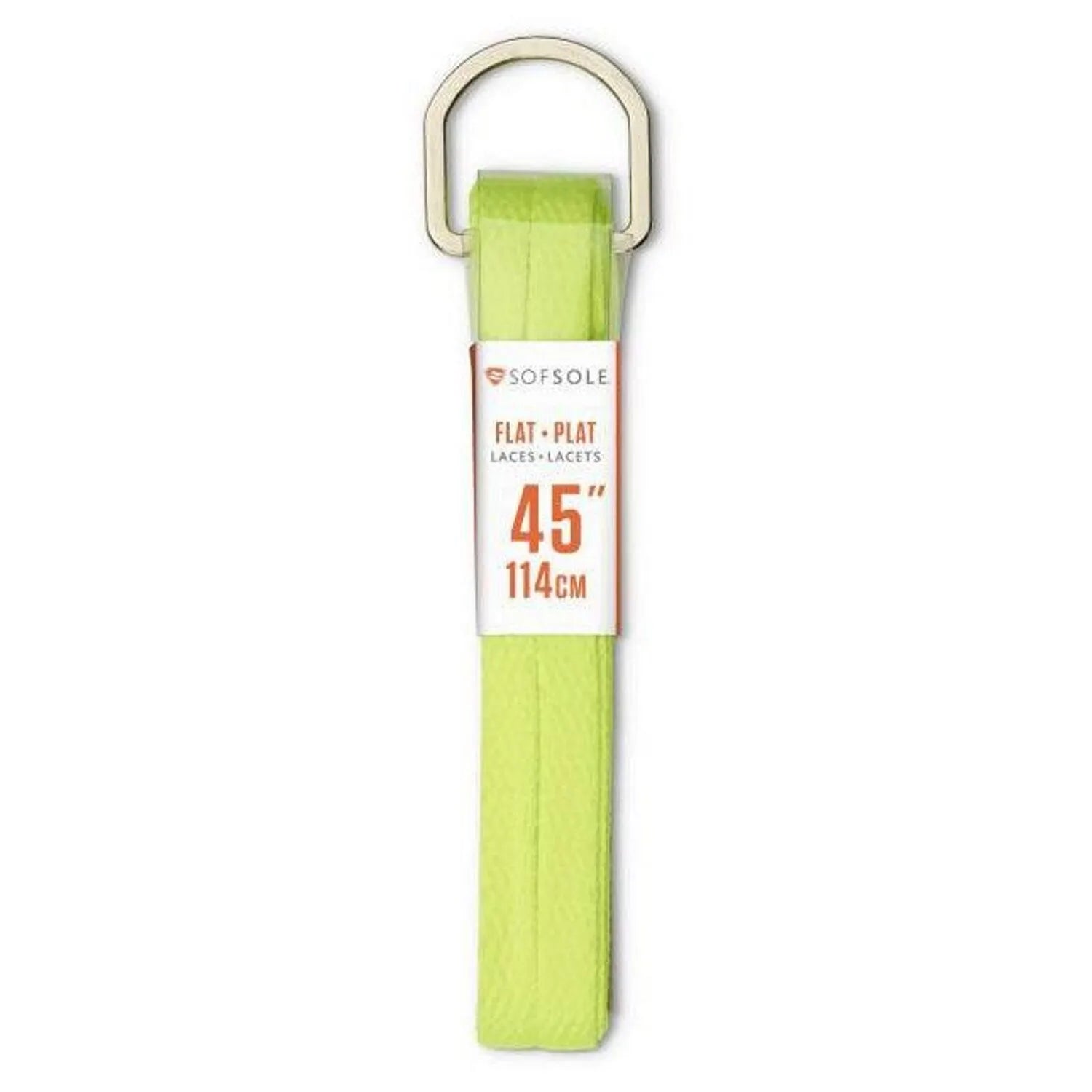 SofSole 45" Flat Shoe Laces - Yellow