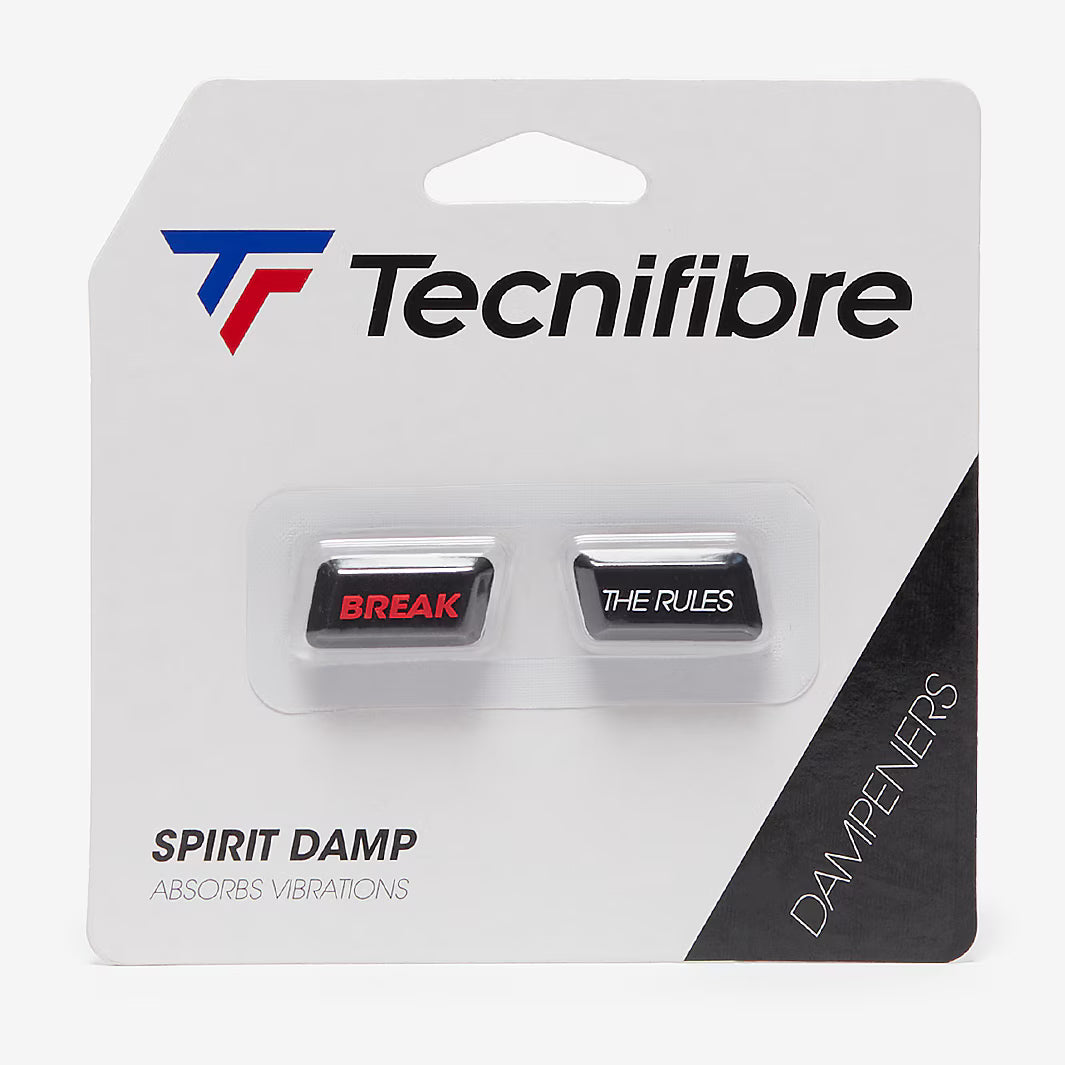 Tecnifibre Spirit Damp Neon Assorted Anti-Vibrator Dampners