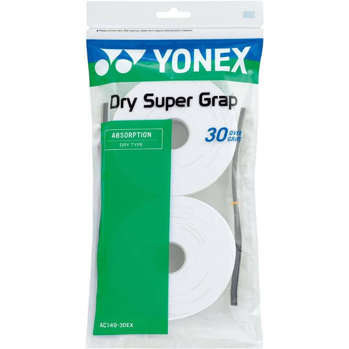 Yonex Overgrip Super Grap 30PCS - White