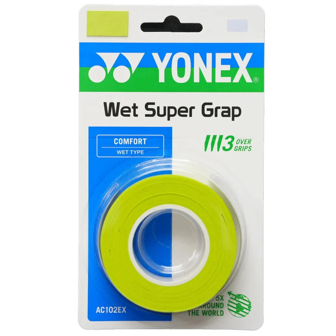 Yonex Overgrip Super Grap 3PCS - Citrus Green