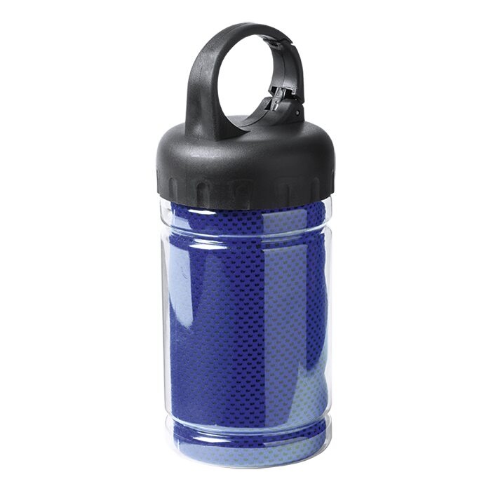 Sweat Towel In Transparent Case