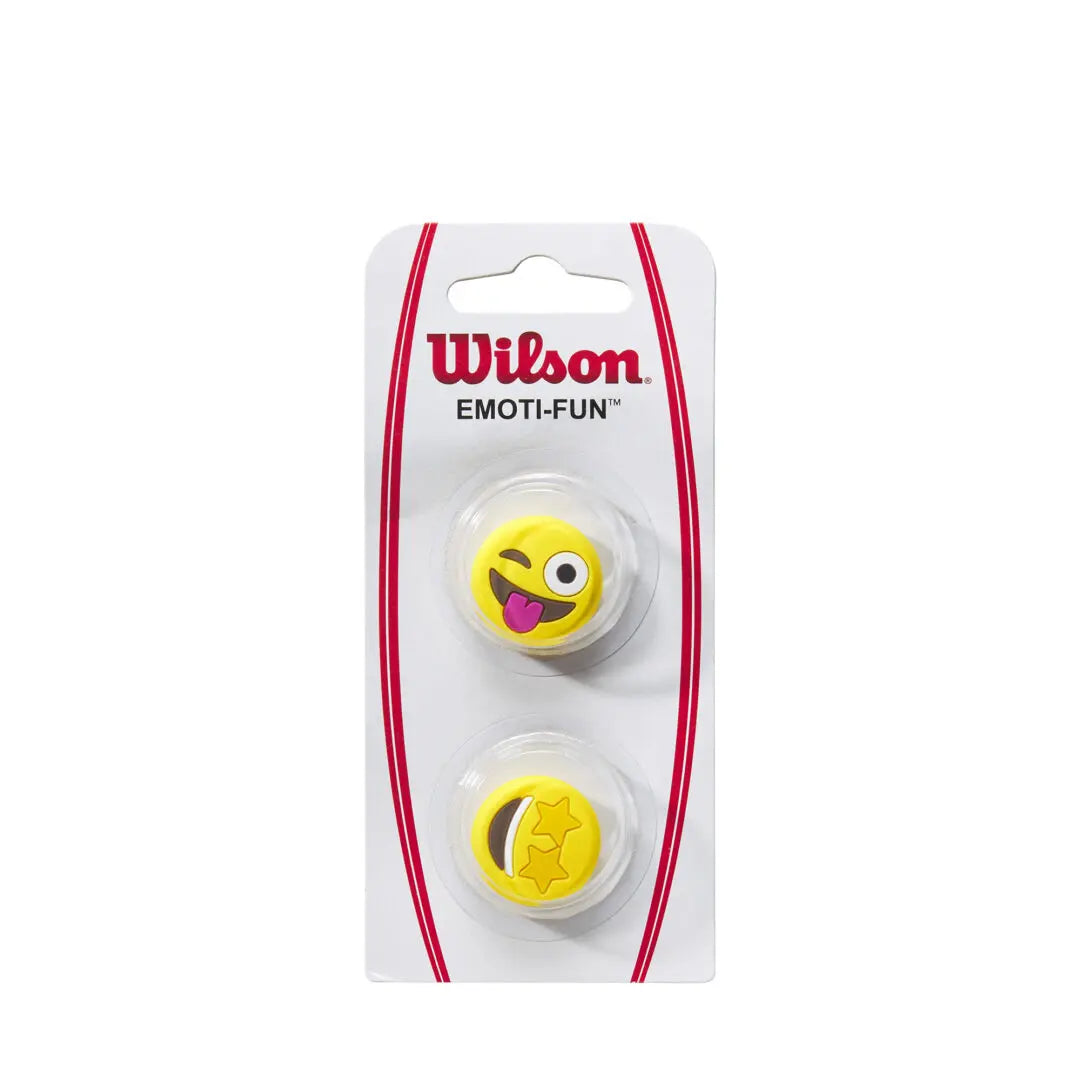 Wilson Emoti-Fun Winking Tongue/Star Eyes Dampner 2 Pack