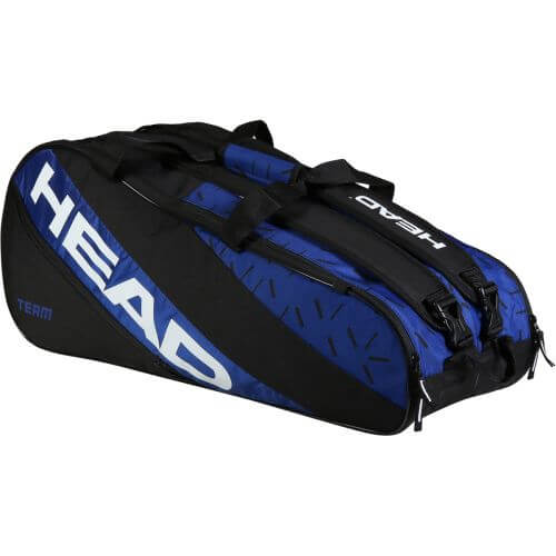 Head Team Racket Bag L in Blue/Black