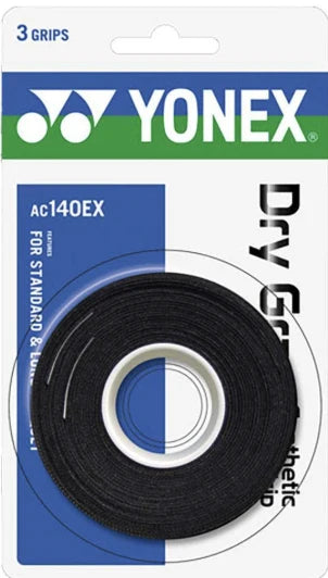 Yonex Overgrip Dry Grap 3PCS - Black