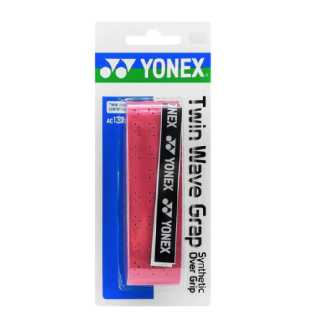 Yonex Overgrip Twin Wave Grap - Wine Red