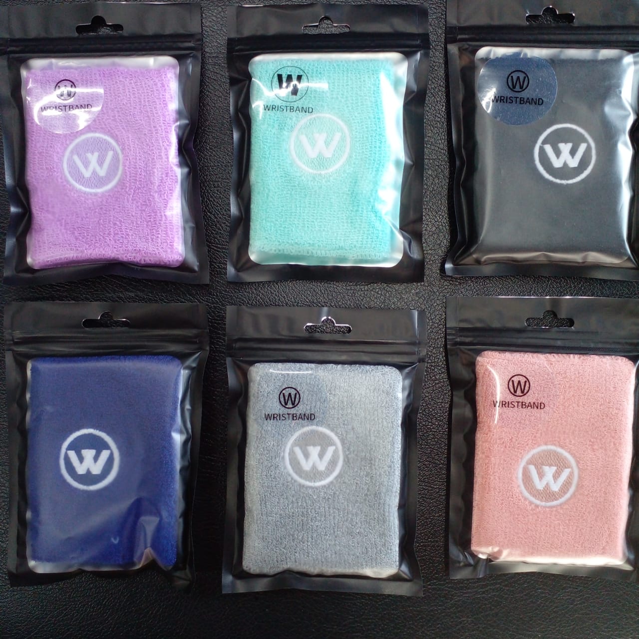 Tennis Wristbands - assorted colours