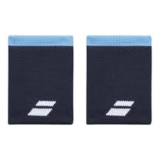Babolat Logo Wristbands in Heritage Blue