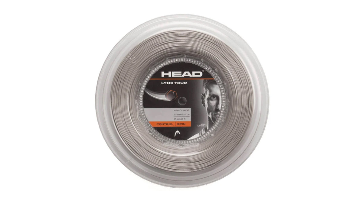 Head Lynx Tour String 17G 200m Reel in Champagne